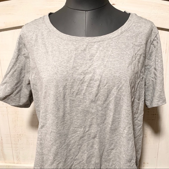 Gray Eloquii Short Sleeve Body Suit - Picture 6 of 9